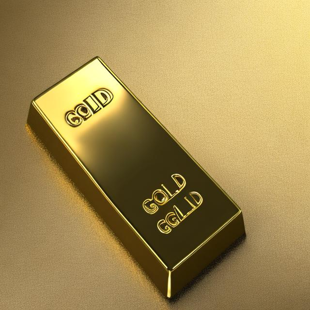 Prompt: gold bar