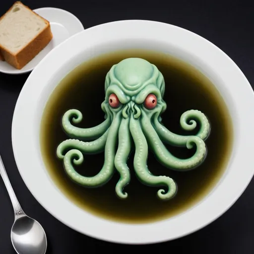 Prompt: cthulhu soup