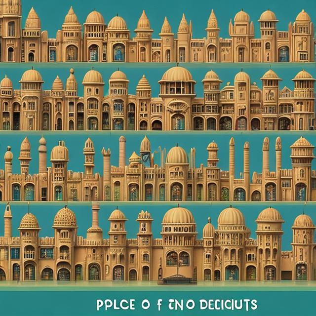 Prompt: palace of 1000 delights