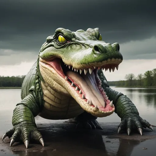 Prompt: nuclear alligator