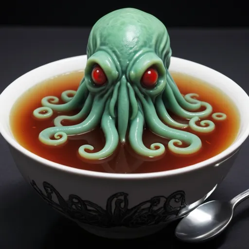 Prompt: cthulhu soup