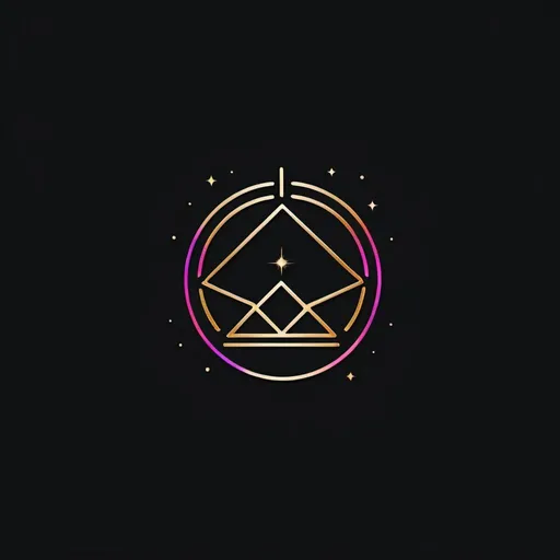 Prompt: Elegant line graphic of a jewelry store logo, minimalist and sleek design, galaxy-themed, sparkling jewel, simple yet sophisticated, black and gold color scheme, high resolution, minimalist, elegant, galaxy theme, sparkling jewel, sleek design, black and gold, high quality, line graphic, sophisticated