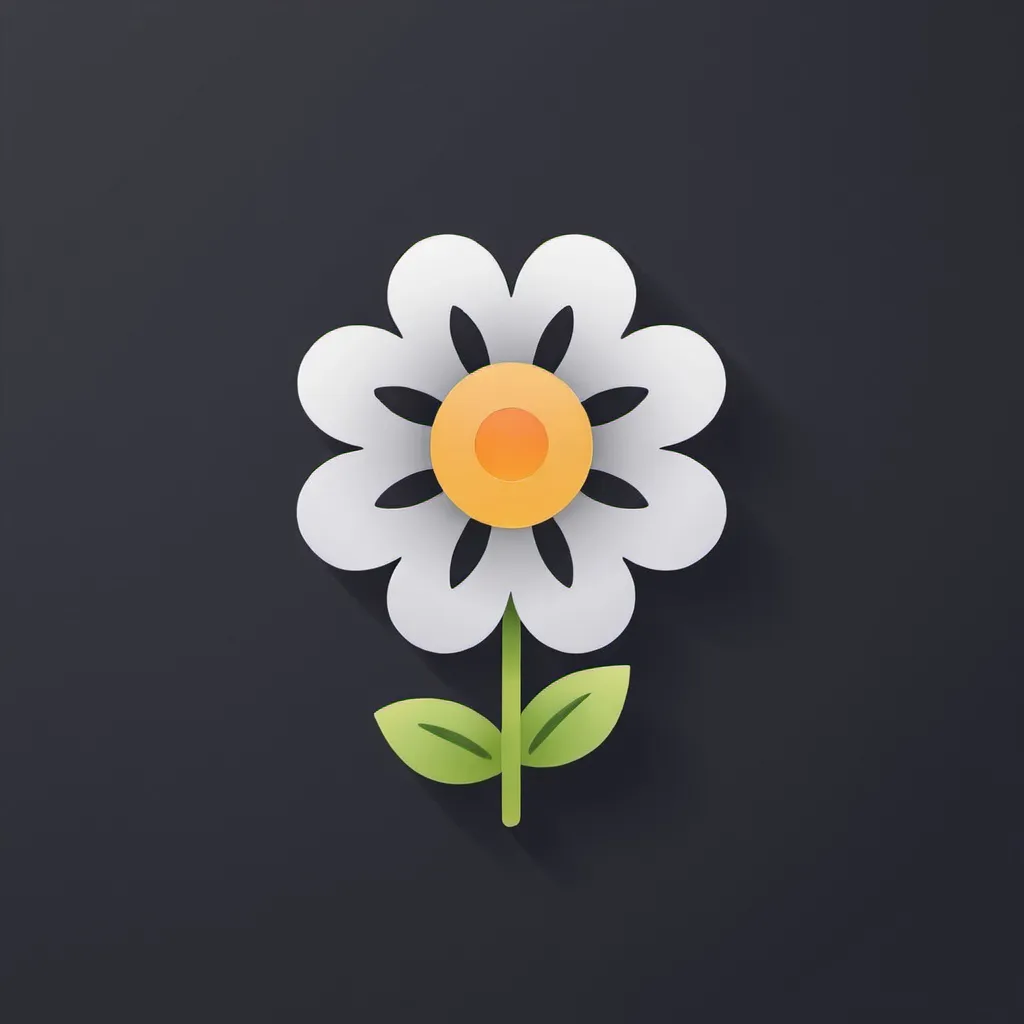 Prompt: Flower Icon