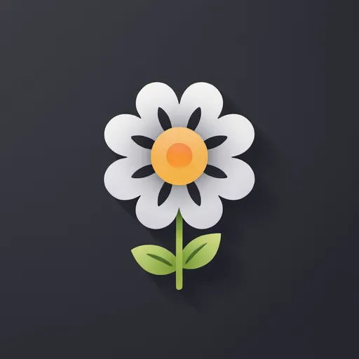 Prompt: Flower Icon