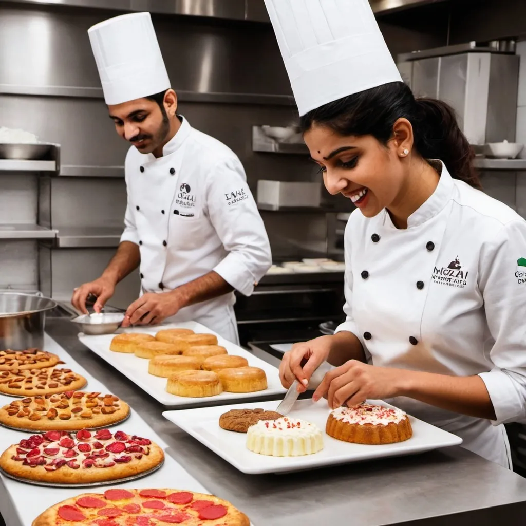 Prompt: 
📢 **We’re Hiring!** 🍰🍕🍪

Exciting opportunities for talented culinary professionals from India, Pakistan, and Turkey! Join our team and showcase your skills in:

1. **Cake Maker** – Create stunning and delicious cakes.
2. **Pizza and Bread Maker** – Bake amazing pizzas and fresh bread.
3. **Biscuits and Sweet Maker** – Craft delightful biscuits and sweets.