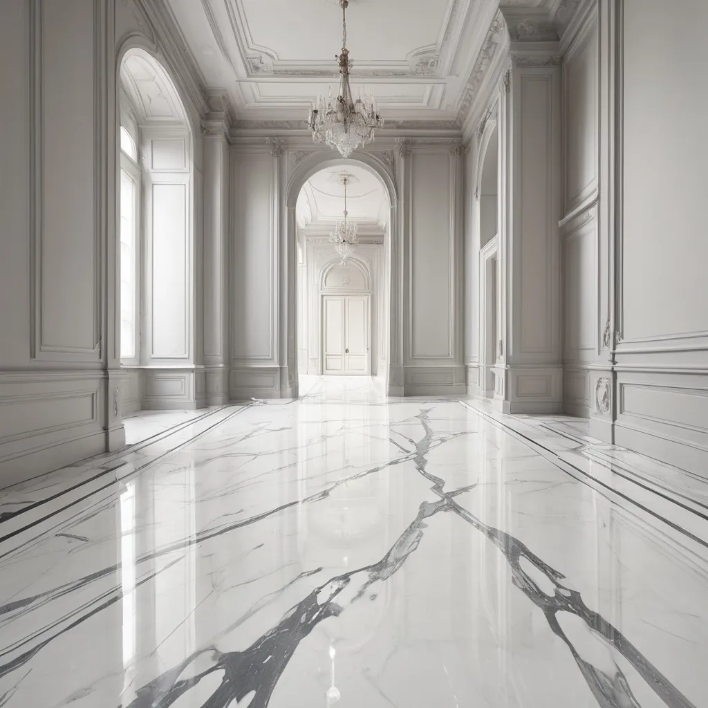 Prompt: Only the floor should be marble
