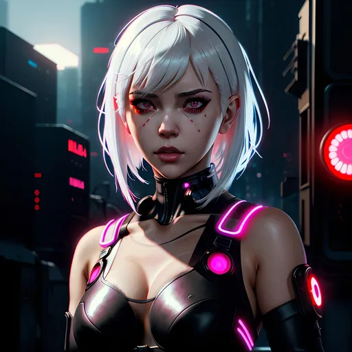 Prompt: (((Ilya Kuvshinov))), sticker of an ultra-detailed portrait of woman, high-quality cell-shaded illustration in post-apocalyptic style by Ilya Kuvshinov, ((full body)), vivid white hair, dynamic pose, cyberpunk, perfect anatomy, freedom, soul, approach to perfection, cell shading, 256k, cinematic, dramatic atmosphere, smoke, watercolor painting, global illumination, detailed and intricate environment, wartorn background, concept art, fluid and sharp focus, volumetric lighting, volumetric shadow, volumetric smoke, cinematic lighting, Art by Ilya Kuvshinov
