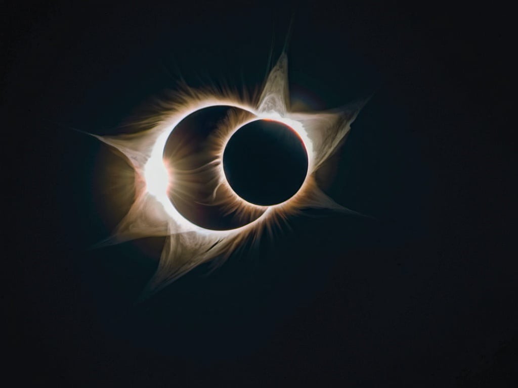 Prompt: Total Solar Eclipse
