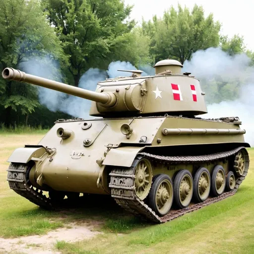 Prompt: ww2 hungary tank
