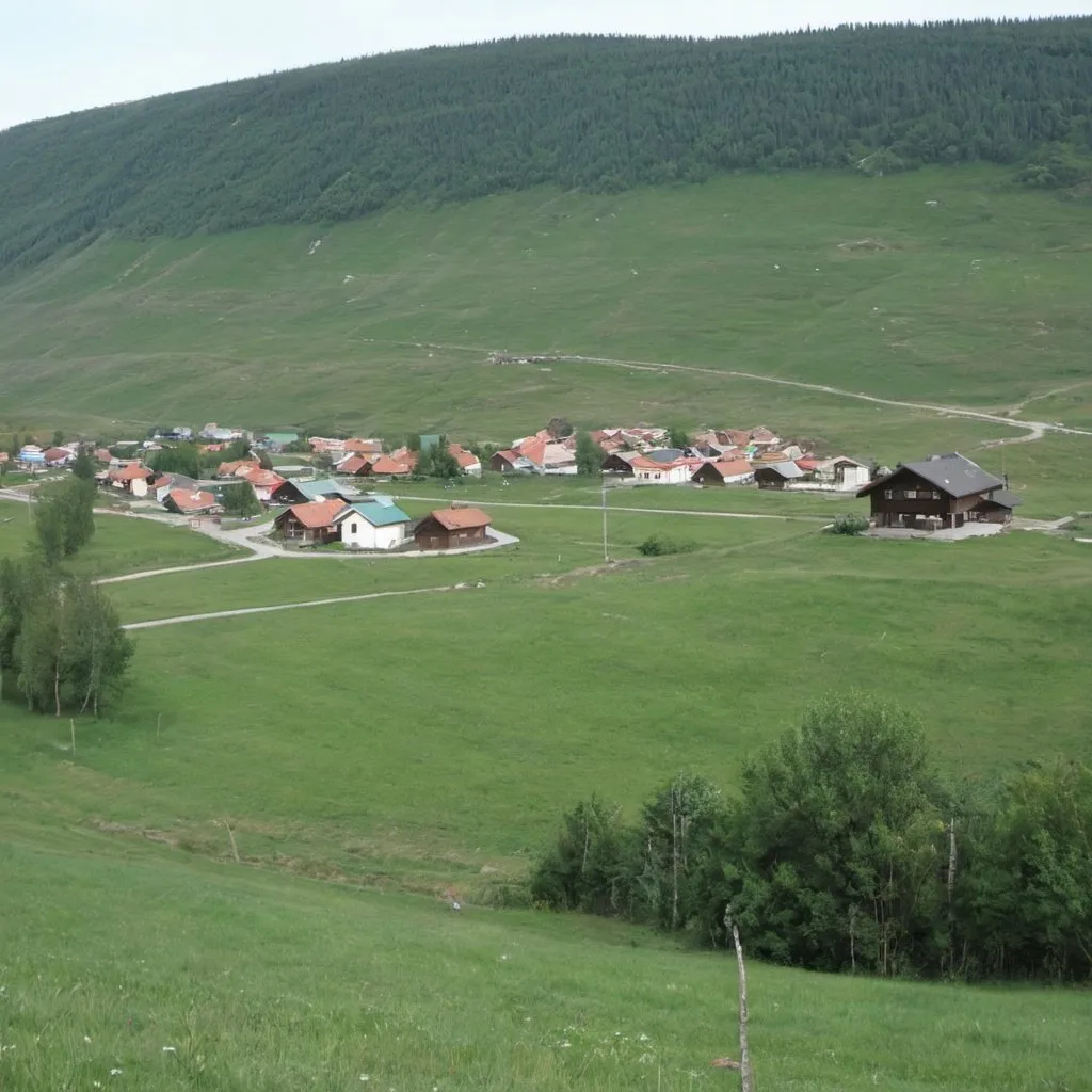 Prompt: Nyírmeggyes village 
