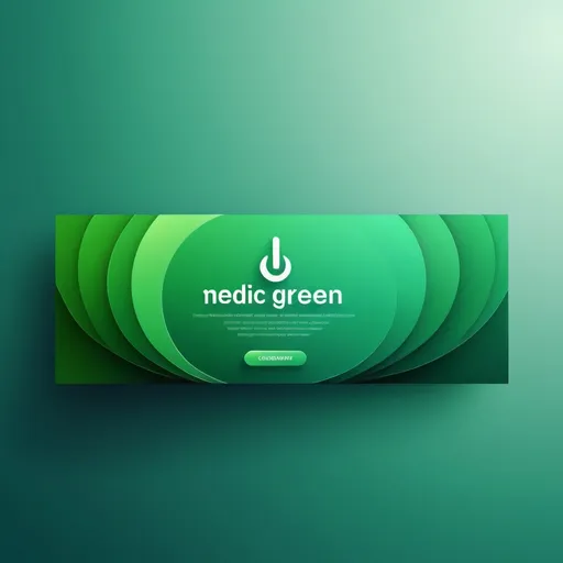Prompt: Create banner medic green wifth 2560, height: 1600