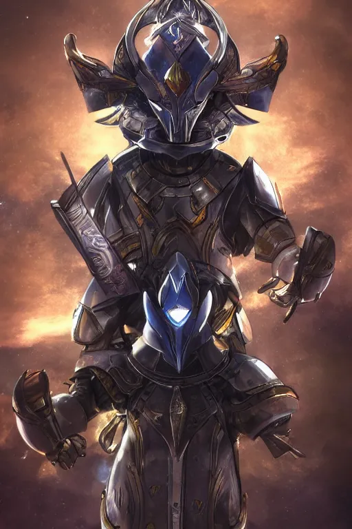 Image similar to helmet armor guardian destiny in witch queen illumination ray tracing hdr fanart arstation by sung choi robot ninja mask and eric pfeiffer and gabriel garza and casper konefal