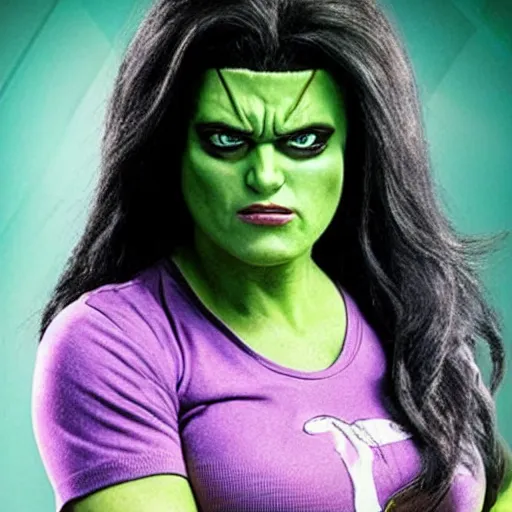 Image similar to promotional photo of al pacino as she-hulk in the tv series she-hulk (2022),