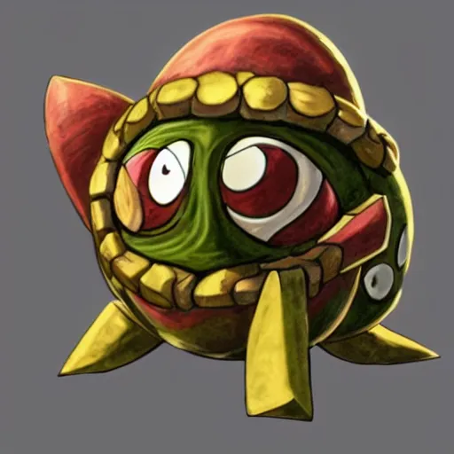 Image similar to realistic octorok from the legend of zelda,