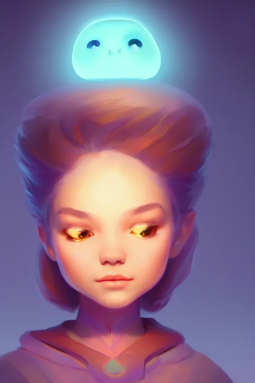 Prompt: super cute Bioluminescent prince character concept, soft light, soft mood, realistic body features and face, illustration, painting oil on canvas by Elena Zhurikhina and Goro Fujita and Charlie Bowater, octane render trending on artstation, 4k, 8k, HD