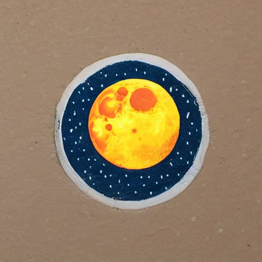 Image similar to cheese moon