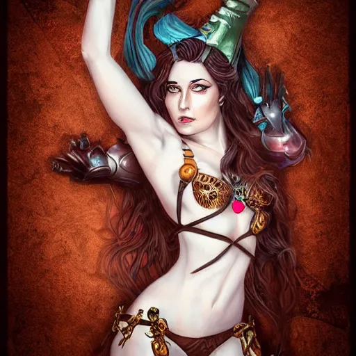 Prompt: fantasy women by Limbheim Studio