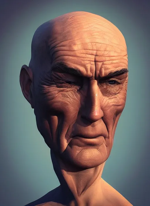 Image similar to “Very old Superman, wrinkled face, bald head. Photorealistic.”