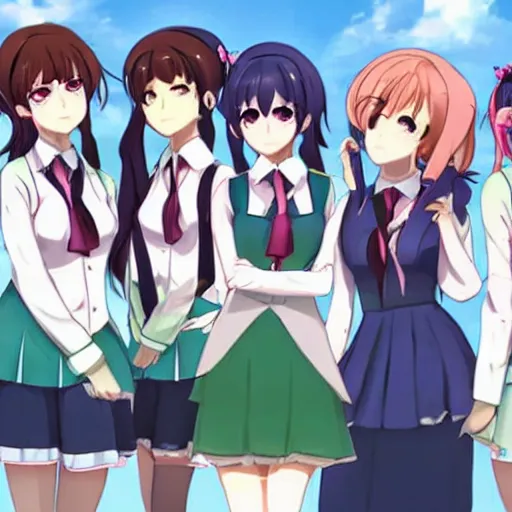 Image similar to DDLC