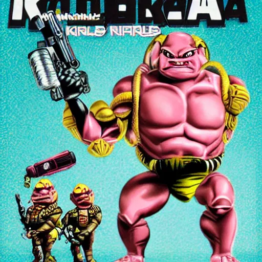 Image similar to krang small soldiers 1 9 9 7 japanese vhs cover art