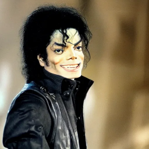 Prompt: michael jackson when he looked like a normal human being.