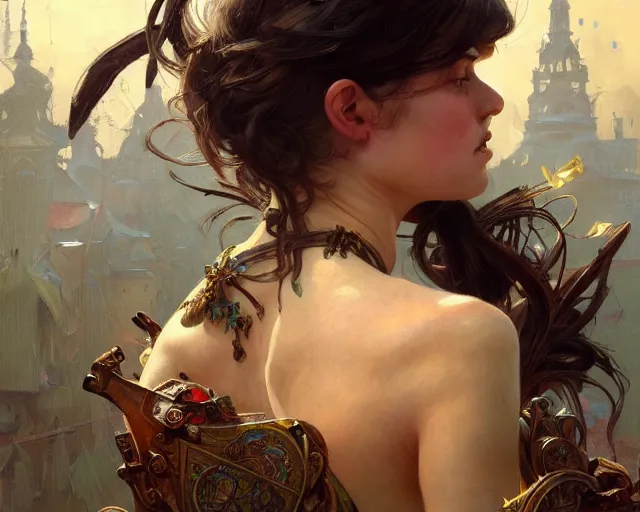 Image similar to photography of denis sarazhin, deep focus, d & d, fantasy, intricate, elegant, highly detailed, digital painting, artstation, concept art, matte, sharp focus, illustration, hearthstone, art by artgerm and greg rutkowski and alphonse mucha