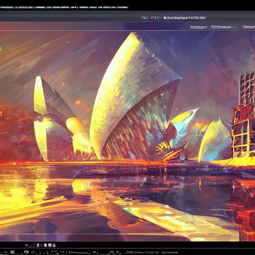 Image similar to cryengine render by android jones, syd mead, leonid afremov and john stephens