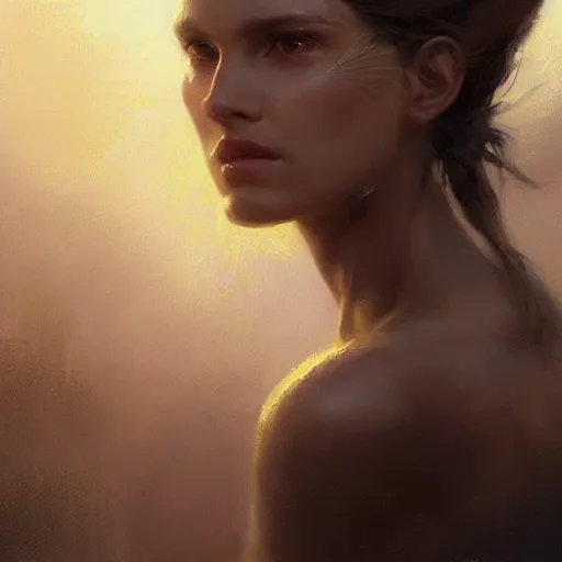 Image similar to a beautiful portrait of a goddess by greg rutkowski and raymond swanland, trending on artstation, ultra realistic digital art