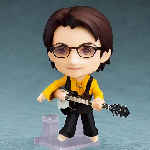 Image similar to steve vai as nendoroid, kodak film