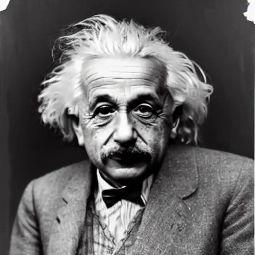 Image similar to Albert Einstein as Iron Man