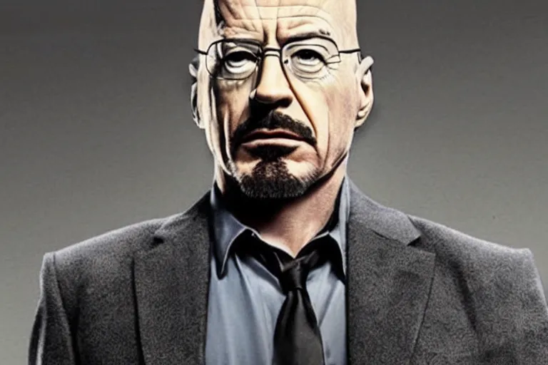 Image similar to robert downey jr as walter white