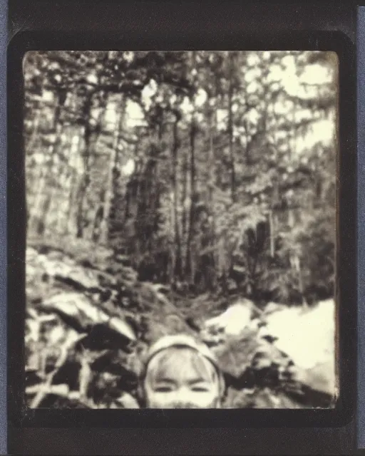 Prompt: old polaroid taken on the last day of planet earth