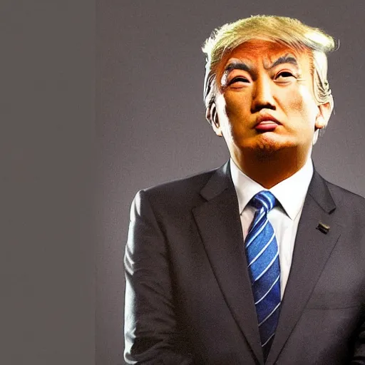 Image similar to asian donald trump, photo