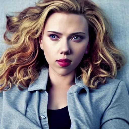 Prompt: Beautiful photo of Scarlett Johansson