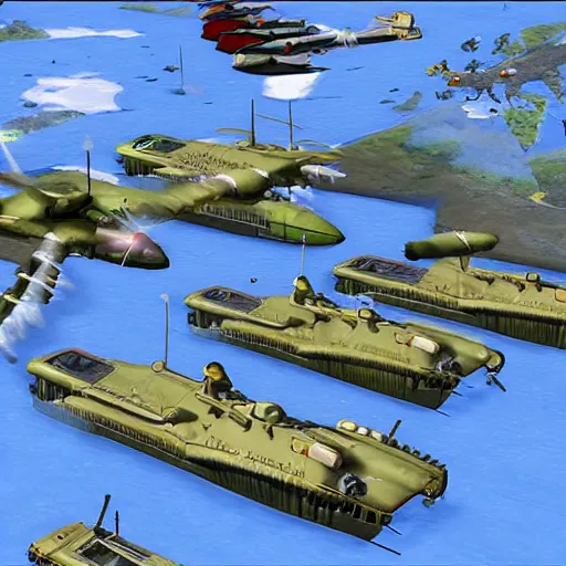 Image similar to world war ii in the style of the sims 3