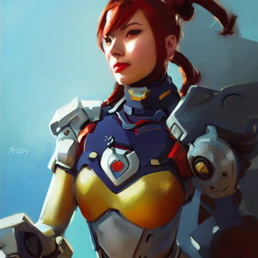 Prompt: greg manchess portrait painting of a female ironman as overwatch character, medium shot, asymmetrical, profile picture, organic painting, sunny day, matte painting, bold shapes, hard edges, street art, trending on artstation, by huang guangjian, gil elvgren, ruan jia, greg rutkowski, gaston bussiere