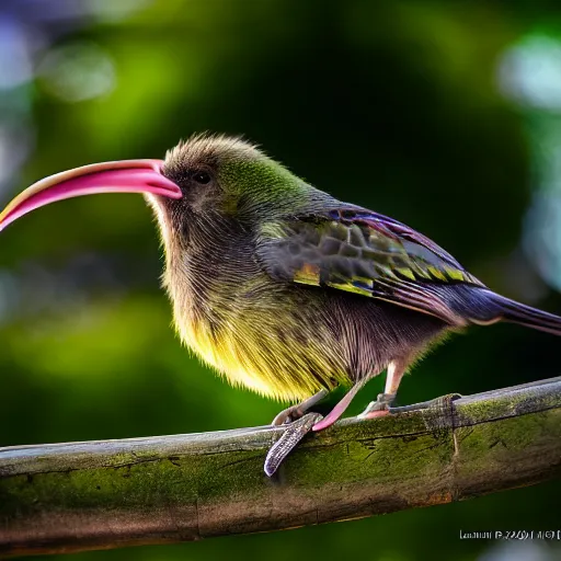 Image similar to kiwi bird, XF IQ4, 150MP, 50mm, f/1.4, ISO 200, 1/160s, natural light, Adobe Photoshop, Adobe Lightroom, DxO Photolab, polarizing filter, Sense of Depth, AI enhanced, HDR