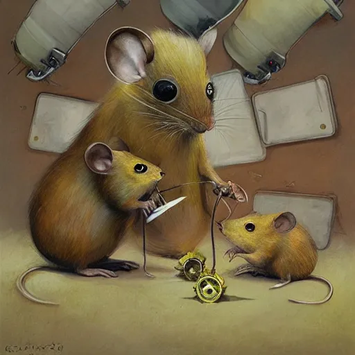 Image similar to Rodent technologies, by Esao Andrews