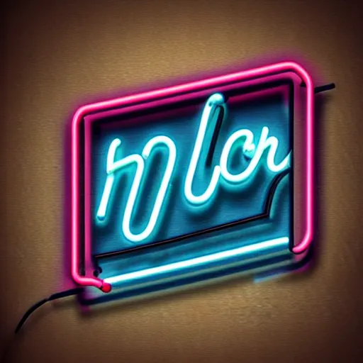 Prompt: neon sign with text ( ( ( error 4 0 4 ) ) ) in 1 9 2 0 - 1 9 8 0 style