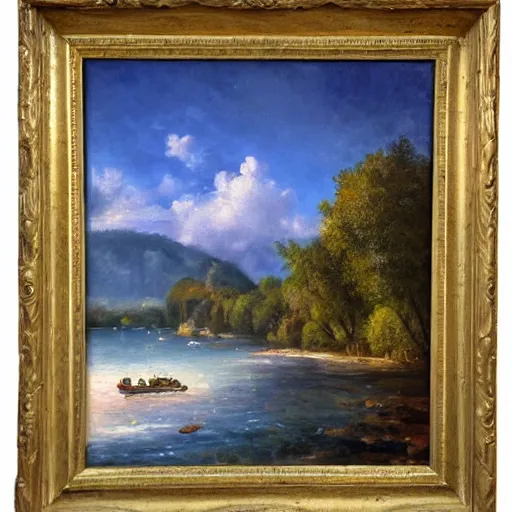 Prompt: oil painting of paradise bastien - lepage