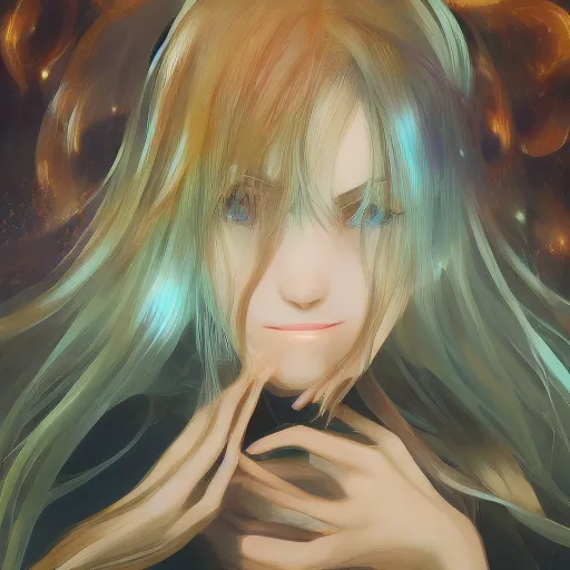 Prompt: A realistic anime painting of a beautiful android woman with glowing yellow gold eyes. digital painting by Sakimichan, Makoto Shinkai, Rossdraws, Pixivs and Junji Ito, digital painting. trending on Pixiv. SFW version —H 1024