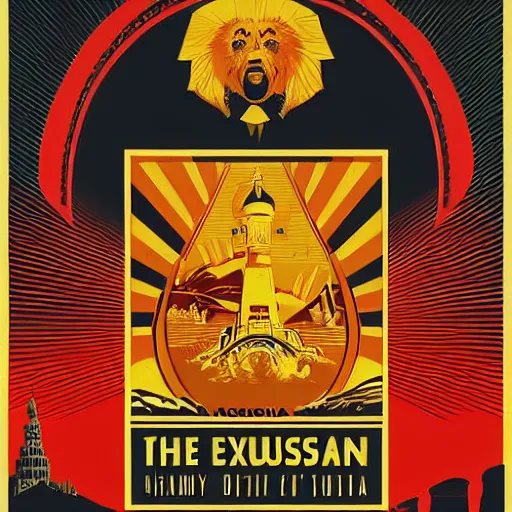 Prompt: The last Expedition to russia, movie poster, artwork by Shepard Fairey