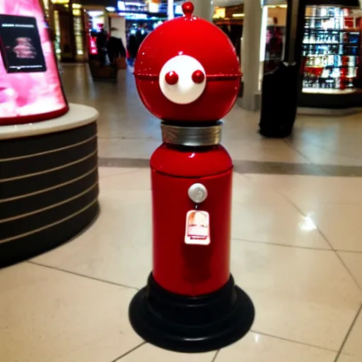 Image similar to Tom Servo at the mall