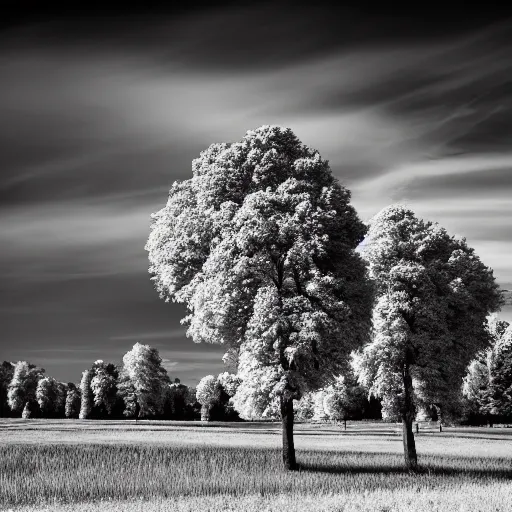 Prompt: a landscape photo IR chrome lite by @KolariVision on A7II full spectrum