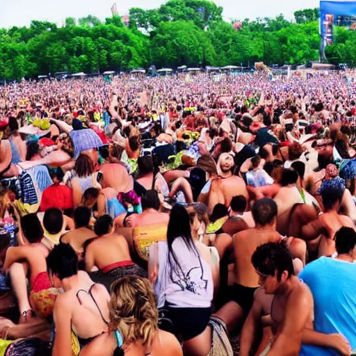 Image similar to it is one of the biggest summer music festivals.