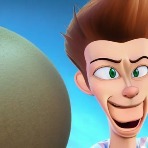 Image similar to jimmy neutron realistic