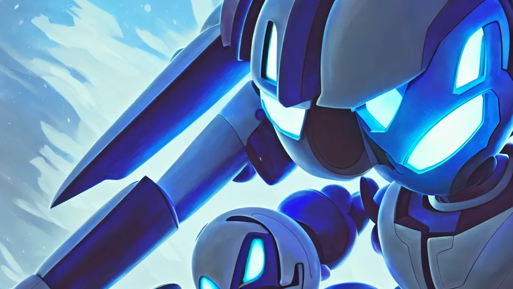 Image similar to megaman zero, studio ghibli, pixar and disney animation, sharp, rendered in unreal engine 5, highly detailed, digital painting, artstation, hollow knight, smooth, sharp focus, illustration, wide angle, wallpaper, splash art, promo art, dramatic lighting, art by artgerm and greg rutkowski and bo chen and jin xiaodi