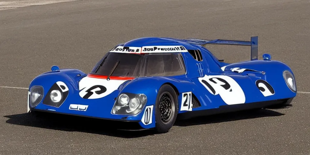 Prompt: “1970s Porsche 919”