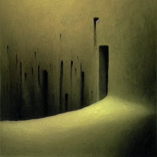 Image similar to Cavern. Tumorous. Eerie. Unsettling. Zdzisaw Beksinski