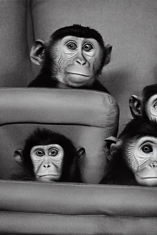 Image similar to monkeys watching tv by stephen mcdannell hillenburg